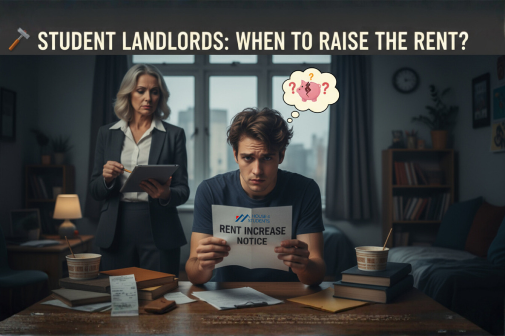 House4Students UK - When Should You Raise the Rent