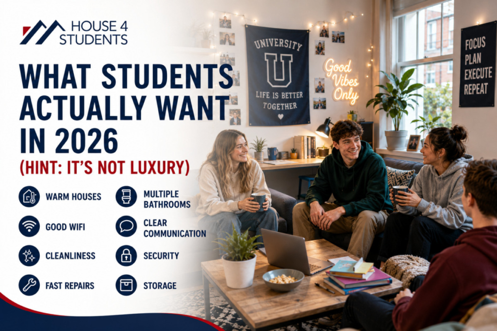 What Students Actually Want in 2026 | House4Students UK