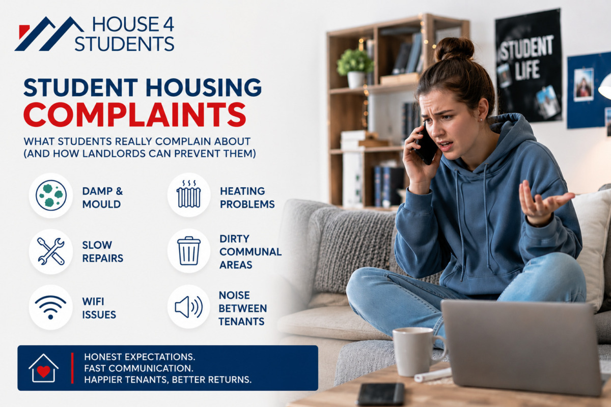 Student Housing Complaints in 2026 | House4Students UK