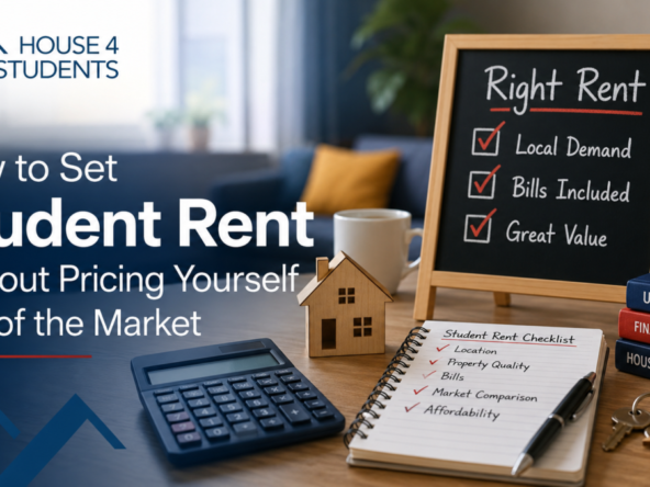 How to Set Student Rent Without Pricing Yourself Out of the Market | House4Students UK