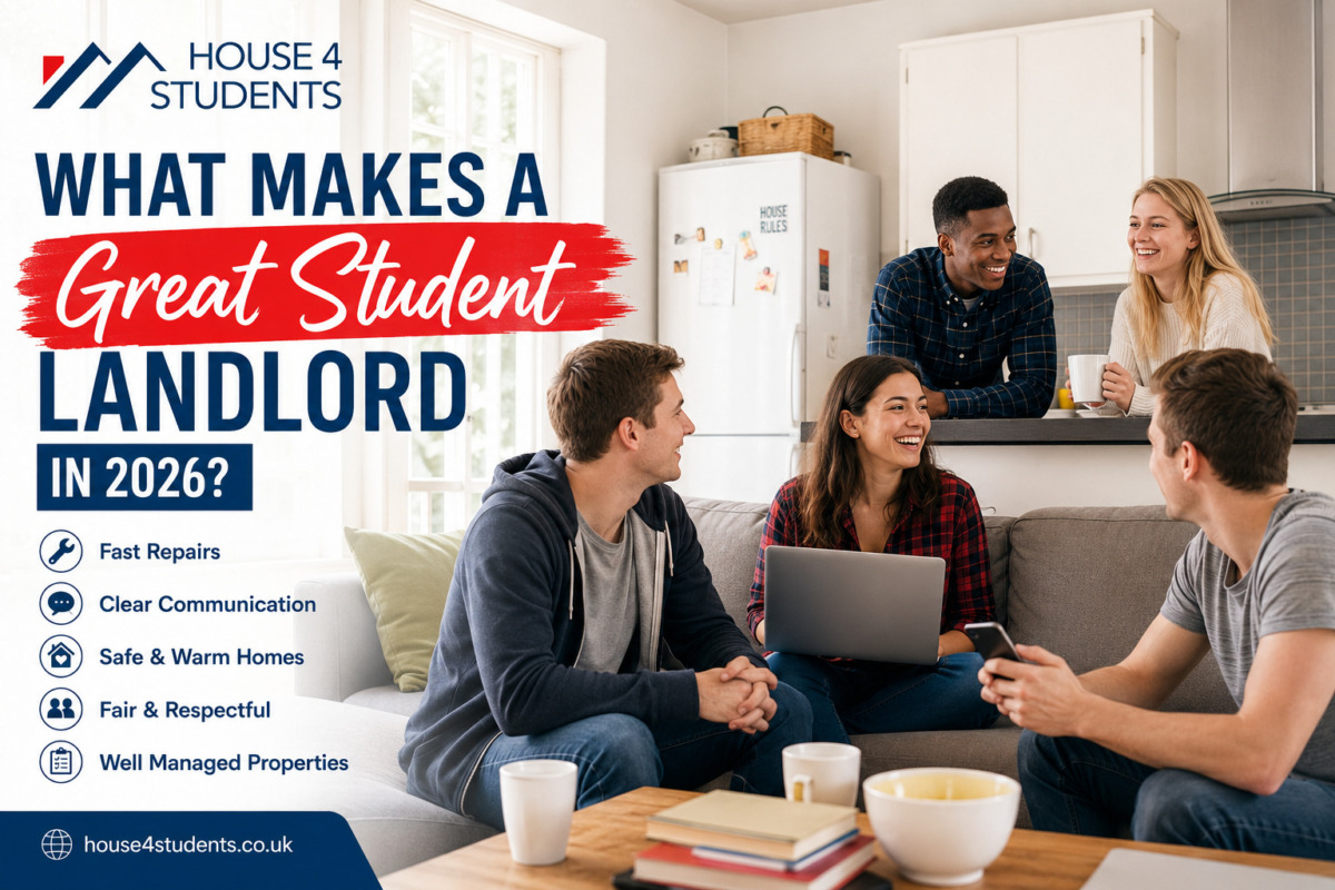 What Makes a Great Student Landlord in 2026 | House4Students UK.